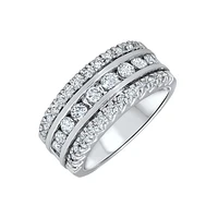 14K WHITE GOLD RING