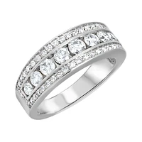 14K WHITE GOLD RING