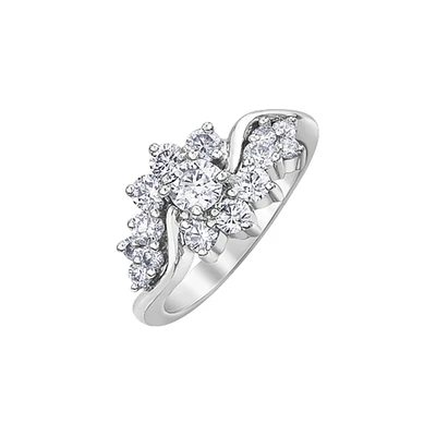 10K WHITE GOLD RING