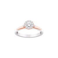 BAGUE EN OR 2 TONS 10K