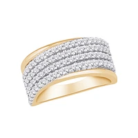 14K 2 TONE GOLD RING