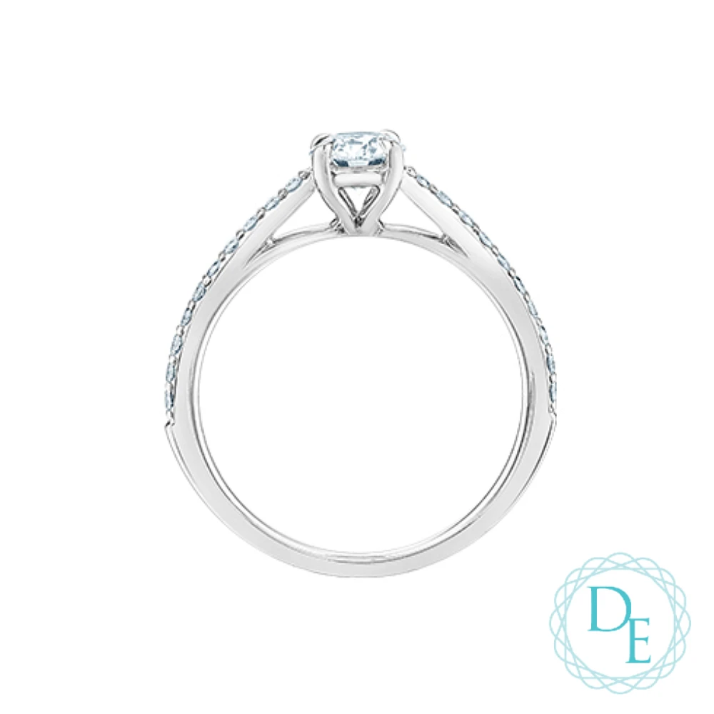 14K GOLD RING WITH DIAMONDS