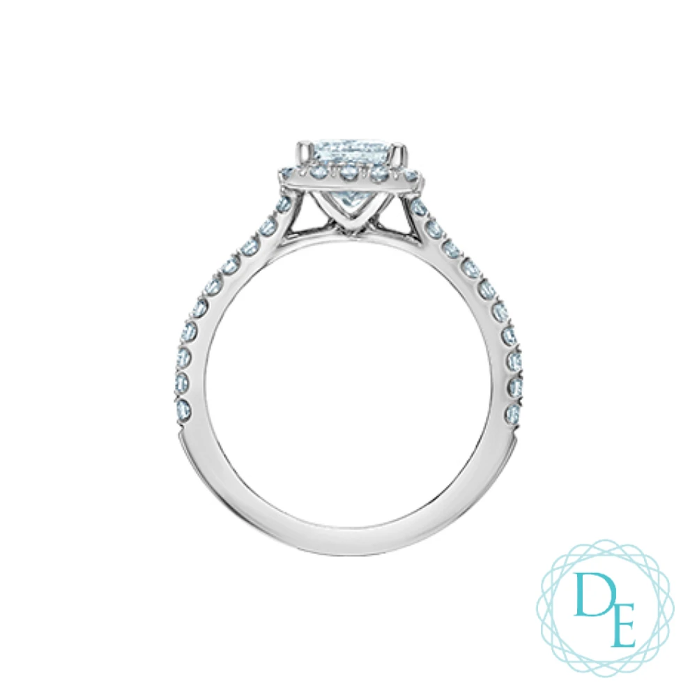 14K GOLD RING WITH DIAMONDS