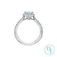 14K GOLD RING WITH DIAMONDS