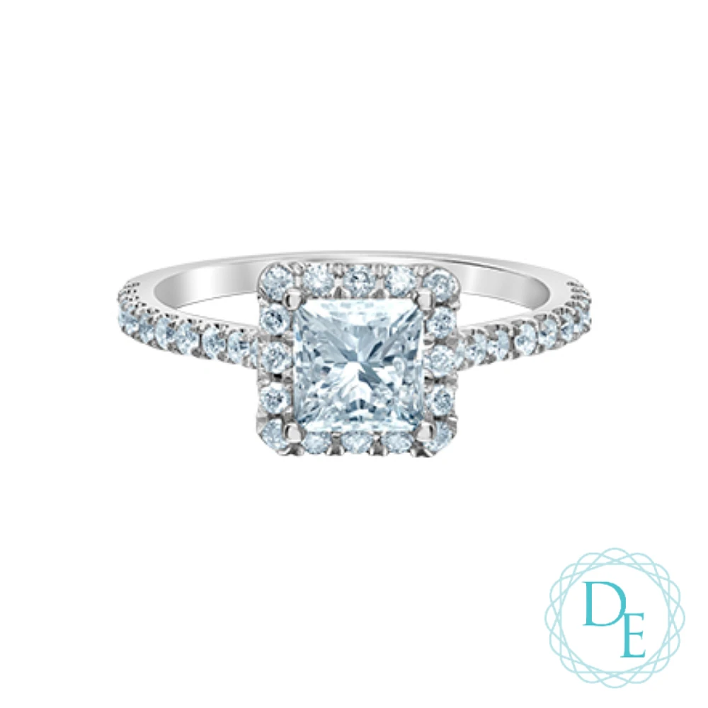 14K GOLD RING WITH DIAMONDS