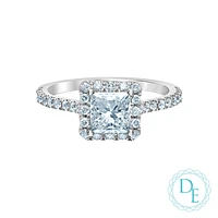 14K GOLD RING WITH DIAMONDS
