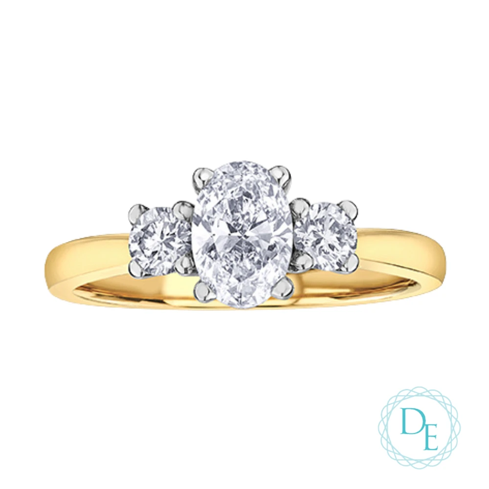 14K 2 TONES RING