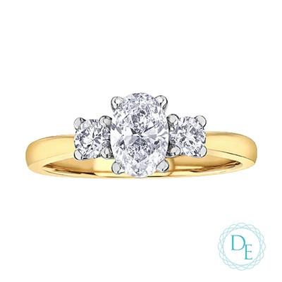 14K 2 TONES RING