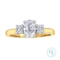 14K 2 TONES RING