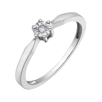 10K GOLD RING WITH DIAMOND
