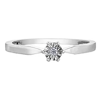 10K GOLD RING WITH DIAMOND