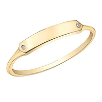 10K YELLOW GOLD RING