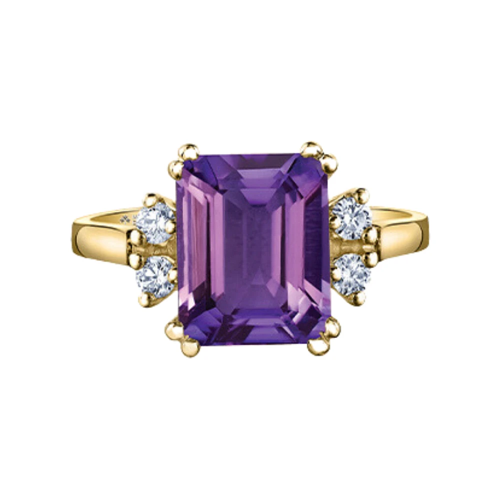 14K YELLOW GOLD RING