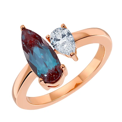 14K ROSE GOLD RING