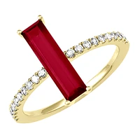 14K YELLOW GOLD RING