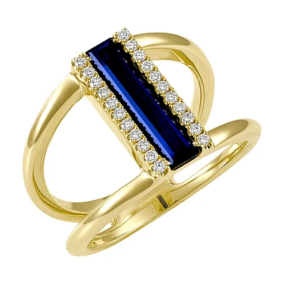 14K YELLOW GOLD RING