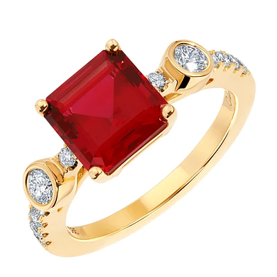 BAGUE OR JAUNE 14K