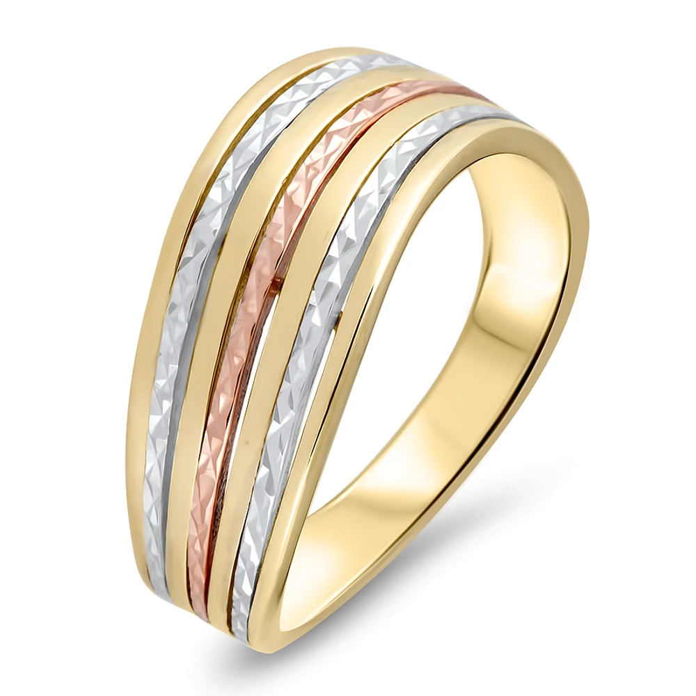 10K GOLD RING- RHODIUM