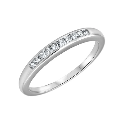 14K WHITE GOLD RING