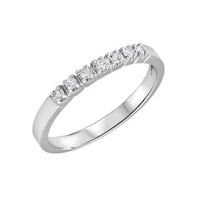10K WHITE GOLD RING