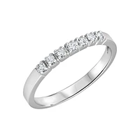 10K WHITE GOLD RING