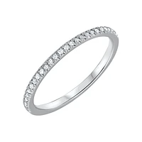 10K WHITE GOLD RING