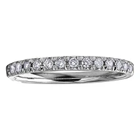 14K WHITE GOLD RING FOR WOMEN