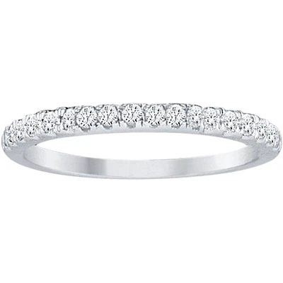 BAGUE OR BLANC 14K