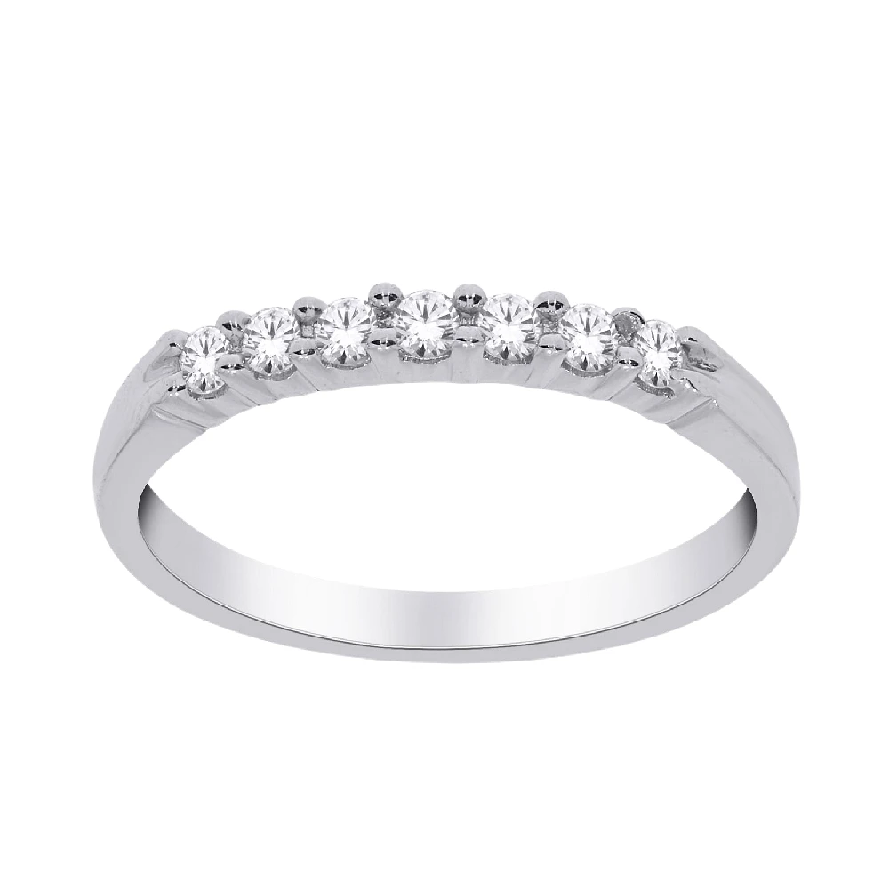 RING FOR WOMEN 10K WHITE GOLD