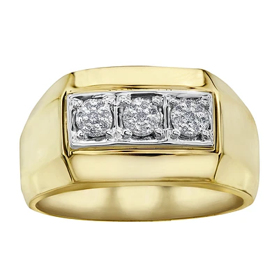 10K GOLD WEDDING RING FOR MEN