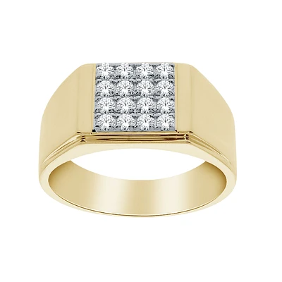 RING FOR MEN 10K YELLOW GOLD
