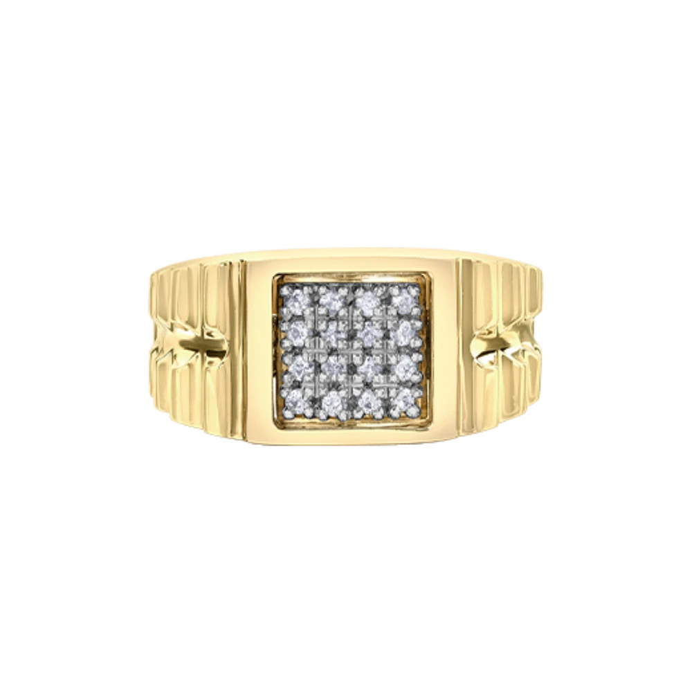 10K GOLD WEDDING RING FOR MEN