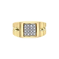 10K GOLD WEDDING RING FOR MEN
