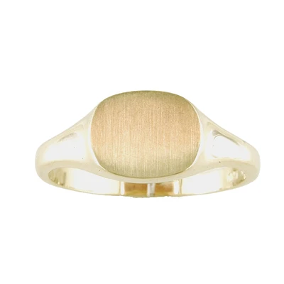 BAGUE CHEVALIERE POUR HOMME 10K JAU