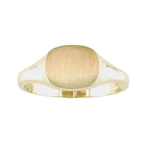 BAGUE CHEVALIERE POUR HOMME 10K JAU