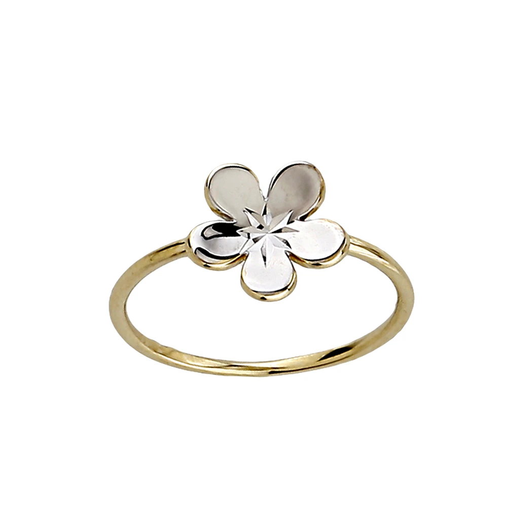 10K GOLD RING- RHODIUM
