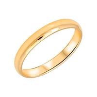 JONC DE MARIAGE EN OR JAUNE 10K