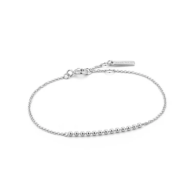 925 SILVER BRACELET- RHODIUM 7.25