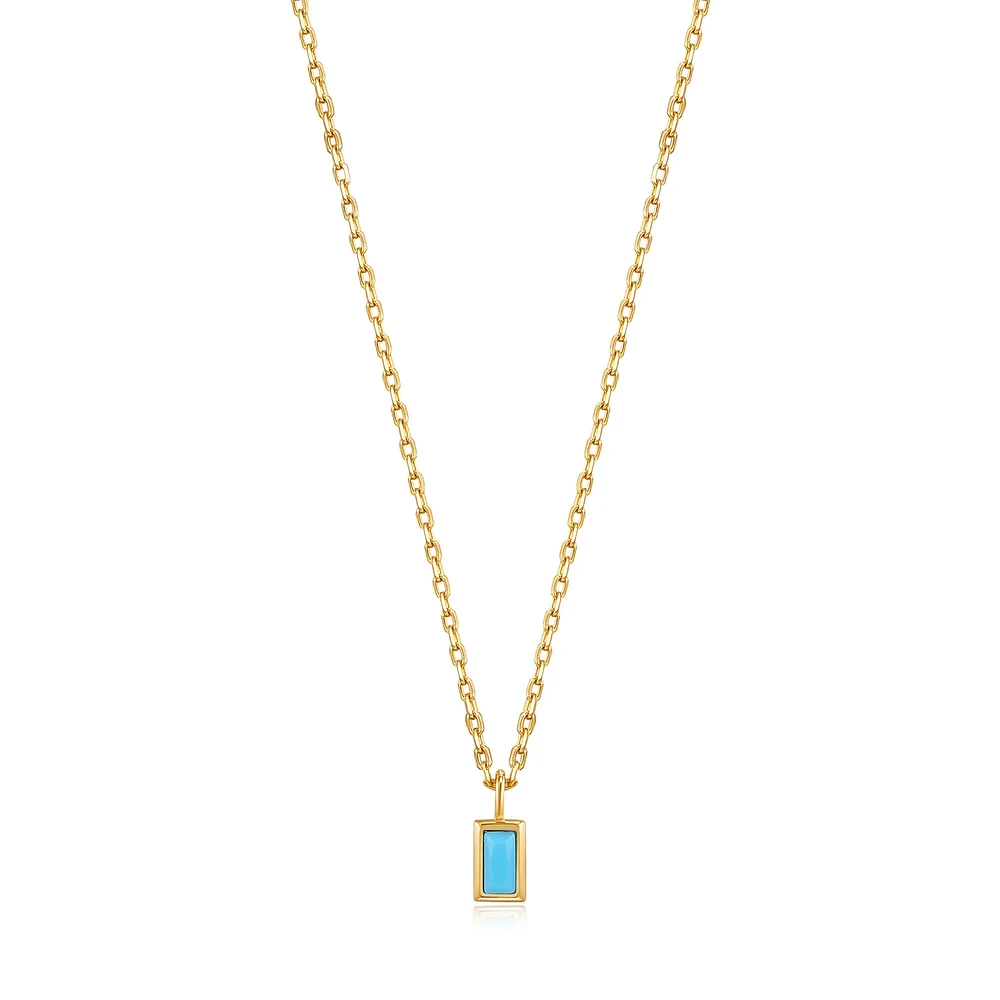 SILVER PENDANT NECKLACE 19''