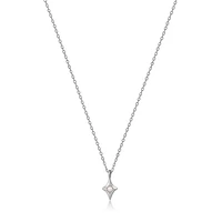 COLLIER PENDENTIF ARGENT 17’’