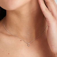 COLLIER PENDENTIF ARGENT 17’’