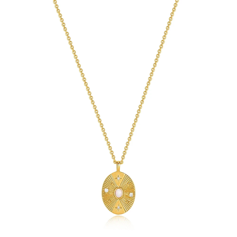 SILVER PENDANT NECKLACE 20''