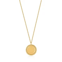 SILVER PENDANT NECKLACE 20''