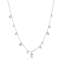 925 SILVER NECKLACE- RHODIUM 18’’