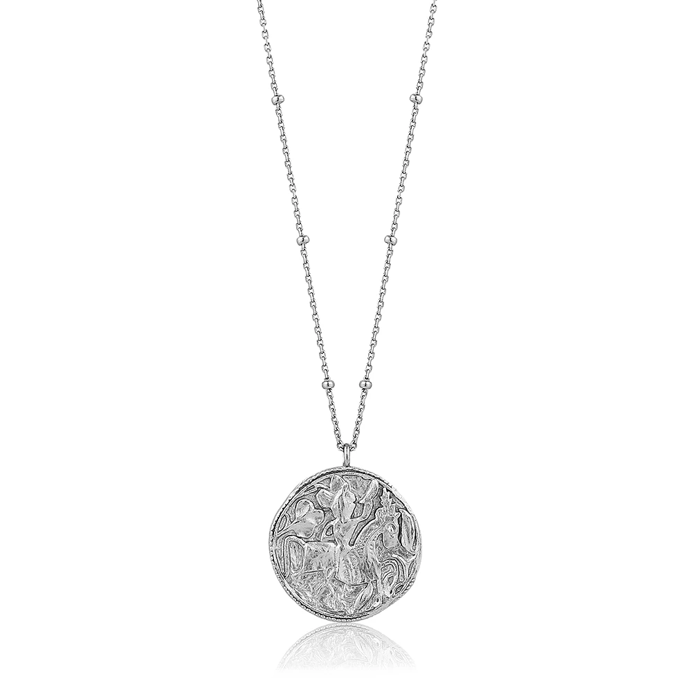 COLLIER EN ARGENT – RHODIUM 33.50’’