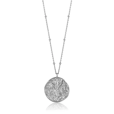 COLLIER EN ARGENT – RHODIUM 33.50’’