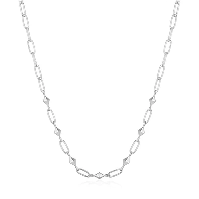 COLLIER EN ARGENT – RHODIUM 16