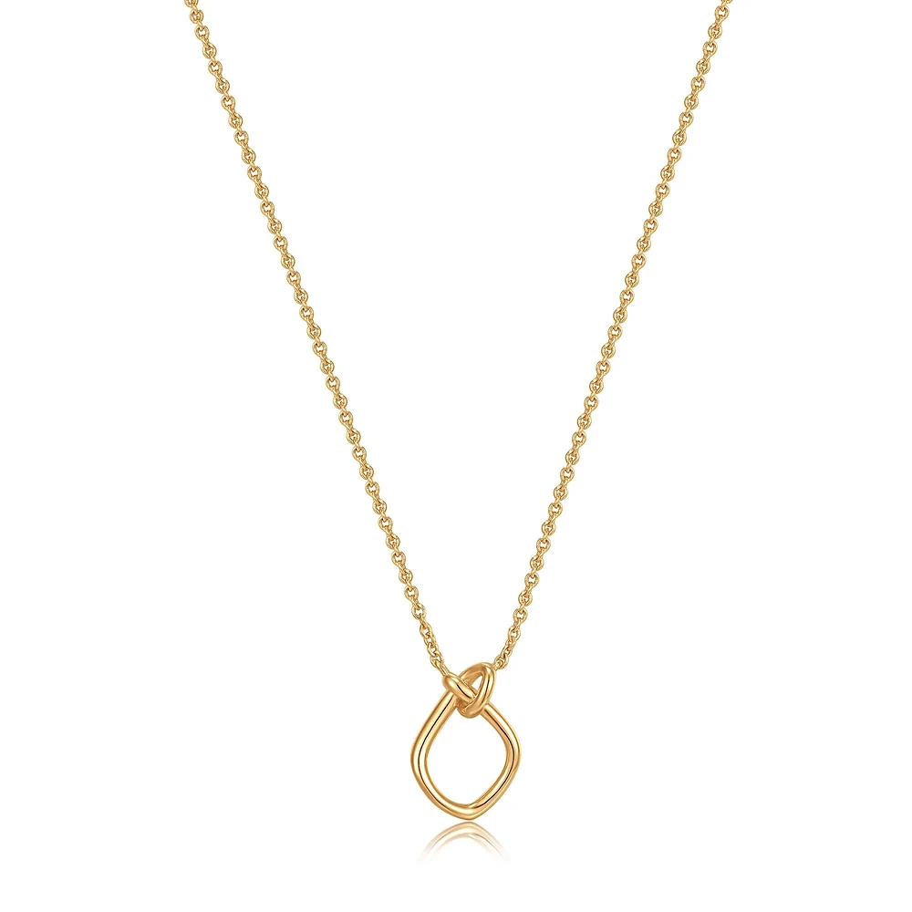 SILVER PENDANT NECKLACE 18''