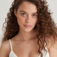 SILVER PENDANT NECKLACE 19''