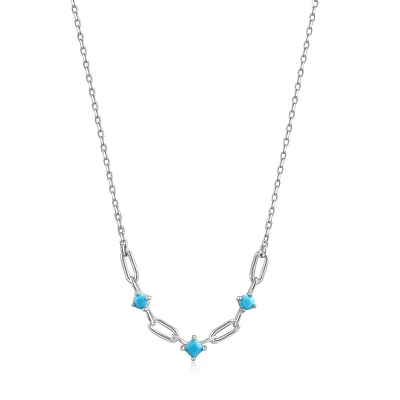 COLLIER EN ARGENT 17’’